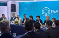 Junto a Kicillof, el candidato a diputado de Fuerza Patria Chaco, Juan Manuel García, participó de la reunión de la FAM