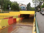 Diluvio en la Ciudad: en cinco horas cayó casi la misma cantidad de agua prevista para todo octubre