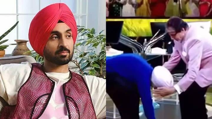 Diljit Dosanjh Under Fire From Khalistani Group For Touching Amitabh Bachchan’s Feet: Report