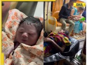 'It’s rare to see this': Stranger becomes hero by helping woman deliver baby at