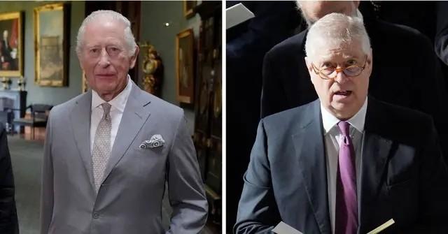 'Dying' King Charles Heckled Over Prince Andrew's link to Epstein