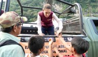 Informa Presidenta Claudia Sheinbaum  Inicio de Censo y Apertura Parcial  de Camino en Huehuetla, Hidalgo