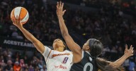 Las Vegas Aces bench comes up with needed spark in Game 1 victory over the Phoenix Mercury