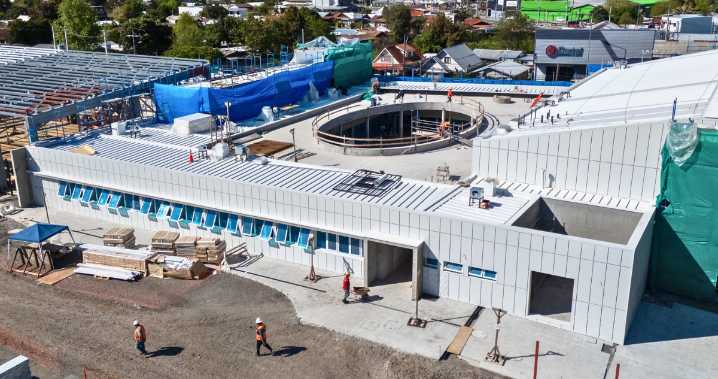 Construcción de Instituto Teletón en Chillán lleva un 54% de avance: edificio tendrá 4 mil metros²