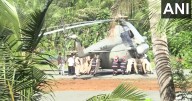 Kerala Prez Murmu's chopper wheels sink into newly concreted landing pad
