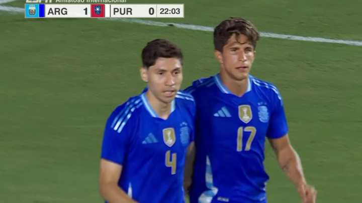 En vivo: Argentina no encuentra oposición y le gana 2 a 0 a Puerto Rico