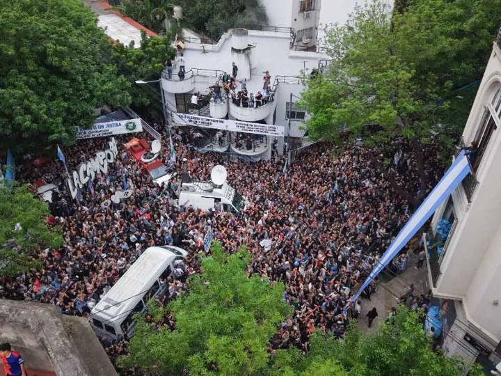 Gran movilización pide libertad para Cristina Fernández (+Fotos)
