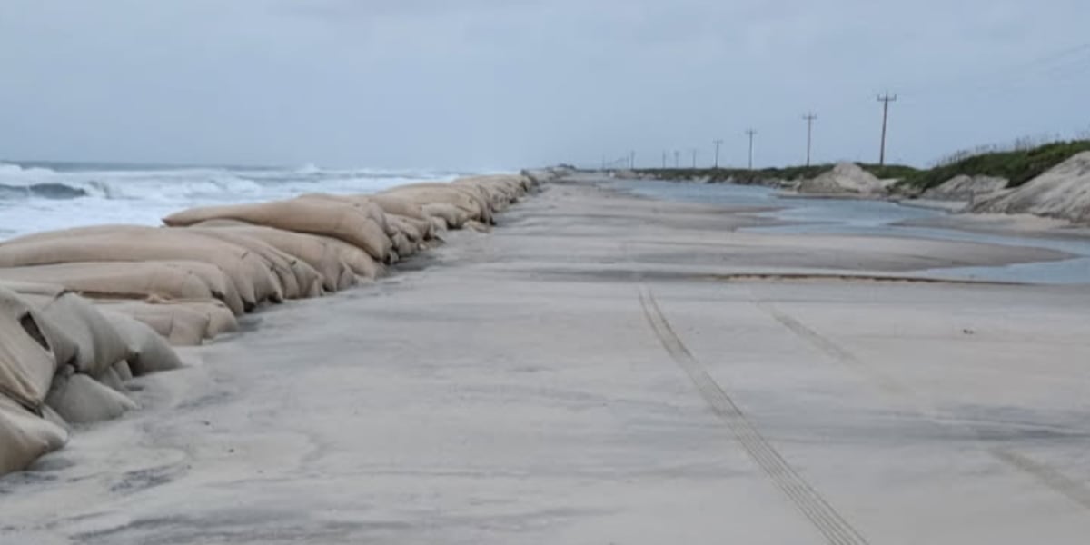 IMELDA: Highway 12 still closed on Ocracoke; major overwash in Rodanthe