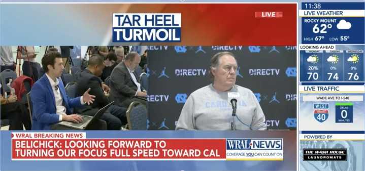 Reporter Grills Bill Belichick for Saying Season’s Heading in Right Direction