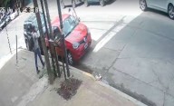 VIDEO. A la vista de todos y en segundos, roban estéreos frente a Plaza Belgrano