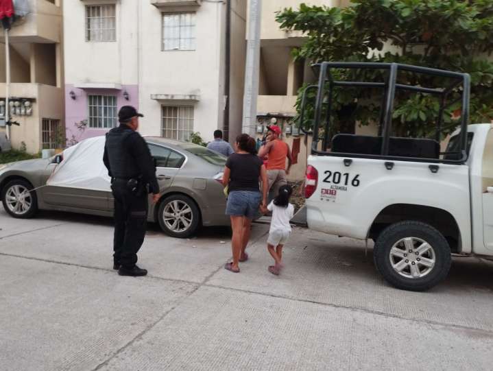 Guardia Estatal localiza a niña extraviada en Altamira