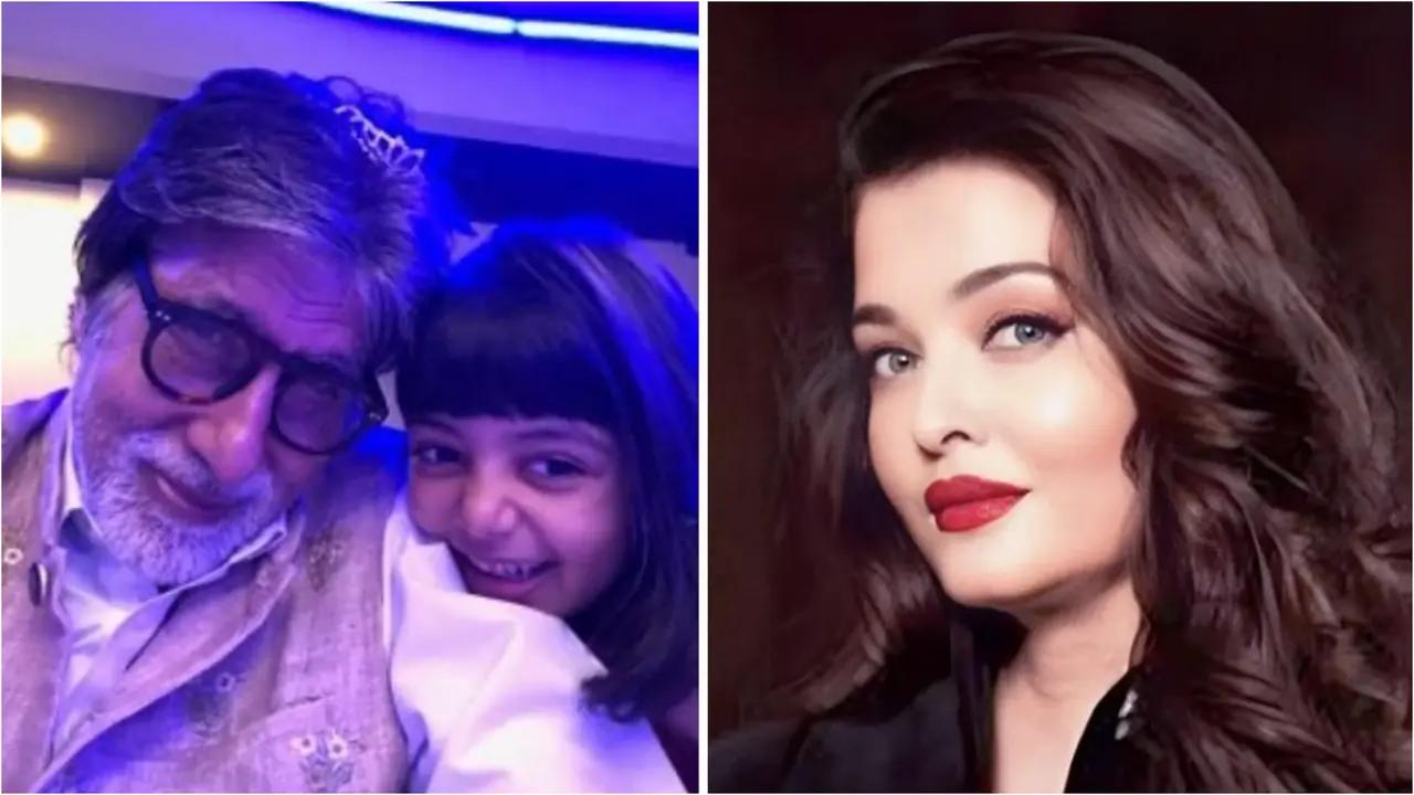 Amitabh Bachchan gets cutest 'Pa Dadajii' birthday wish from bahu Aishwarya Rai and Aaradhya