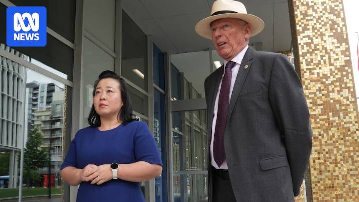 Canberra Liberals backbenchers Elizabeth Lee and Peter Cain speak about being suspended from the party room