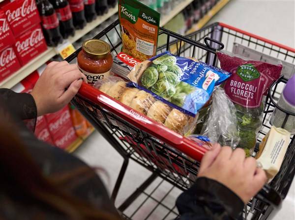 Trump administration posts notice that federal food aid halted