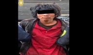Sujeto en situación vulnerable es detenido por robar pistola a mujer policía