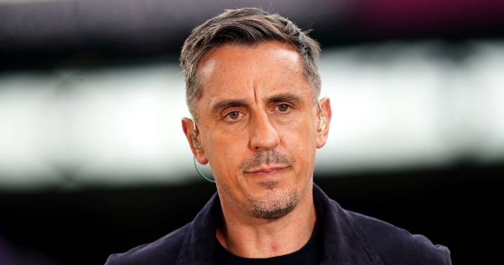 Gary Neville trolled by Arsenal star as Man United icon's theory proved right and wrong