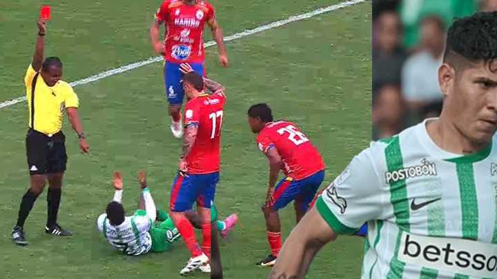 Atlético Nacional salvó un punto contra Deportivo Pasto en el tiempo de reposición, en otro juego con polémicas arbitrales