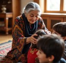 Elderly Women’s Exemplary Motherhood