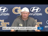 Brent Key discusses big Georgia Tech win over Virginia Tech, 6