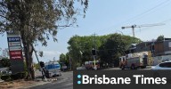 Tanker spills diesel across road in northern Brisbane