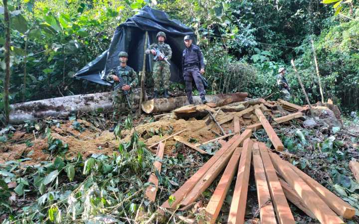 El EMC de las FARC atenta contra el río Ariari en el Meta: Ejército Nacional y Fiscalía los combaten