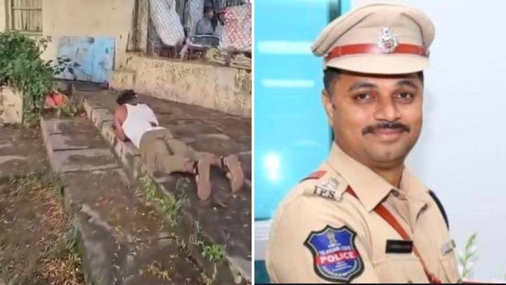 'Goli Lagi, Sir Neeche Karo': Hyderabad DCP Fires At Mobile Thief Who Attacked Constable With Knife; Watch Video