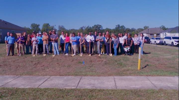 Groundbreaking for 2026 Baton Rouge St. Jude Dream Home held Thursday morning