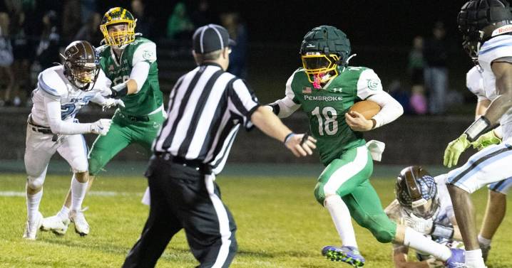 H.S. FOOTBALL: Reichert, Alexander/Pembroke roll to fifth straight win
