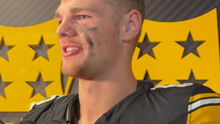 Video: Reece Vander Zee talks scoring first touchdown of season