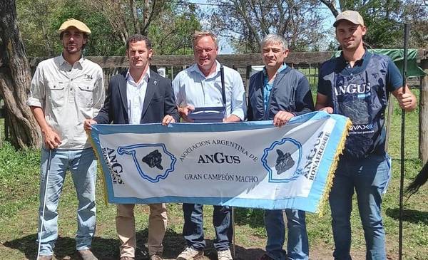 En la rural de Coronel Pringles, Aldazábal sumó otro gran campeonato en Angus