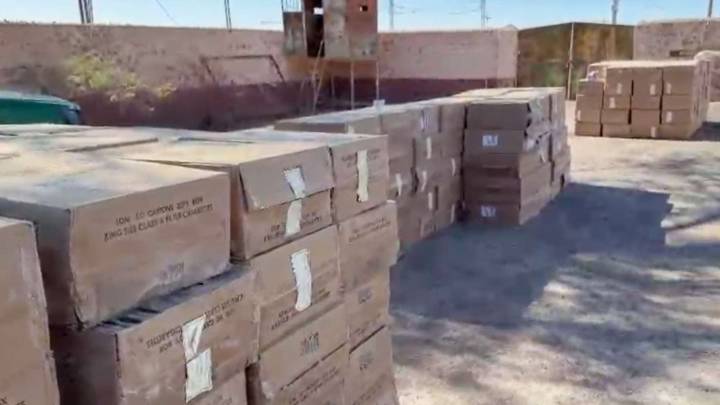 Incautan más de 500 mil cajetillas de cigarros en el norte del país: Avalúo supera los $1.200 millones