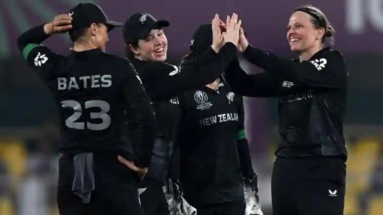 Agency News ICC Women’s World Cup 2025: New Zealand Registers First Win in Tournament With 100