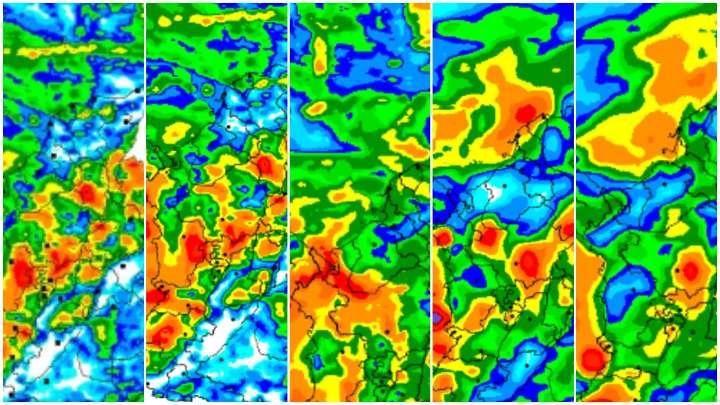 Estos serán los días en los que habrá fuertes lluvias en Colombia entre el 20 y 24 de octubre de 2025