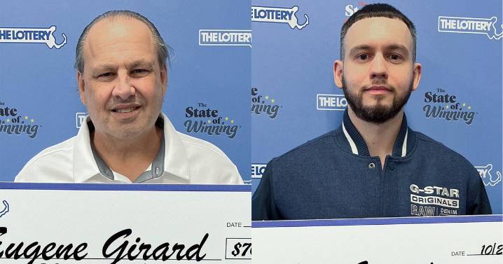 Massachusetts father wins big money on 8 lottery tickets, gives 1 to son