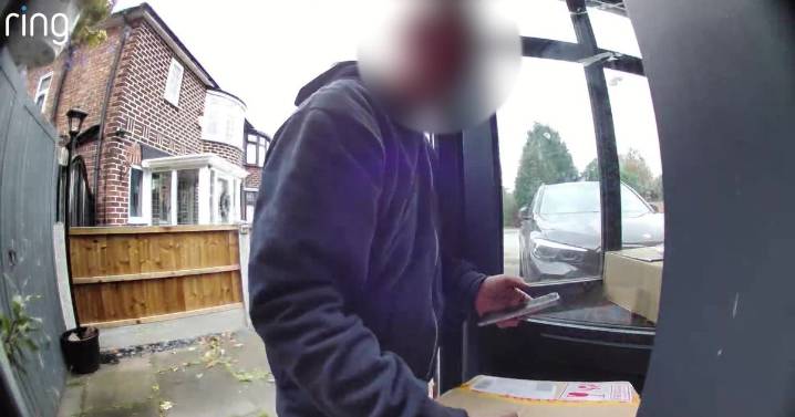Evri driver sacked after 'angry, obnoxious and vulgar' rant caught on doorcam