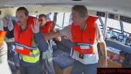 El momento en el que Israel intercepta el barco de la flotilla en el que viajaba un periodista de EL PAÍS
