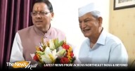 Uttarakhand CM Dhami meets Congress leader Harish Rawat, inquires about health
