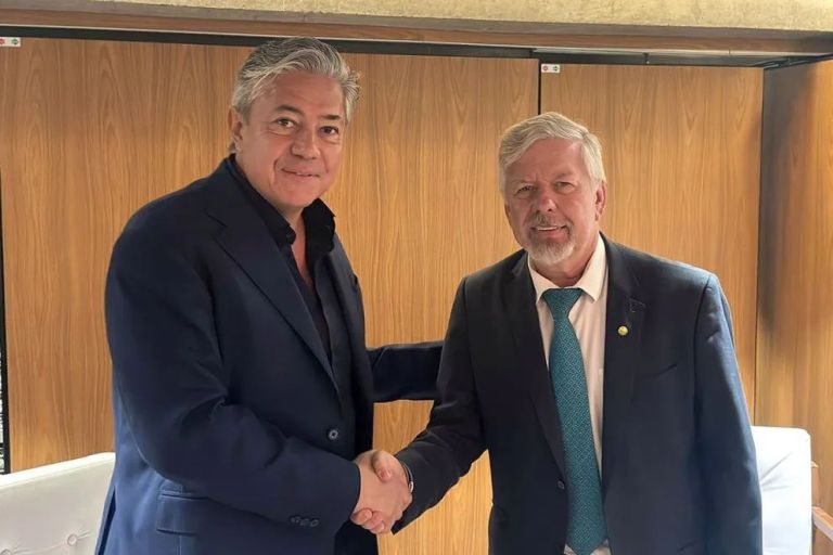 Figueroa firmó un acuerdo energético para llevar el gas a Brasil