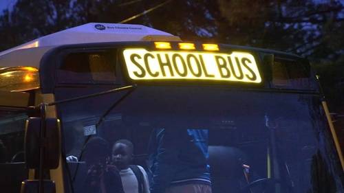 Durham Public Schools' electric school buses hit the road this week