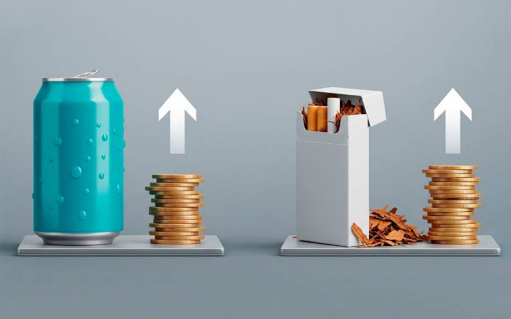 Senadores aprueban incremento de impuestos a cigarros, bebidas, electrolitos y derechos por servicios