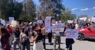 Fotos | Estudiantes de la UASLP protestan en glorieta Bocanegra