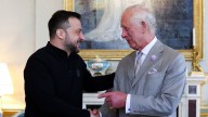 King Charles hosts President Volodymyr Zelenskyy after returning from royal visit