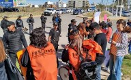 Hubo disturbios con manifestantes fuera del encuentro de gobernadores