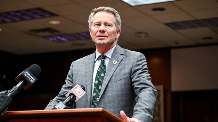 MSU cuts 99 positions in response to budget deficit, Guskiewicz says