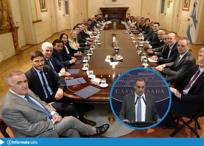 Adorni tras la reunión con gobernadores: “Es la voluntad del presidente trabajar con todos”