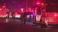 Firefighters tackle blaze in the Town of Tonawanda on Sunday morning