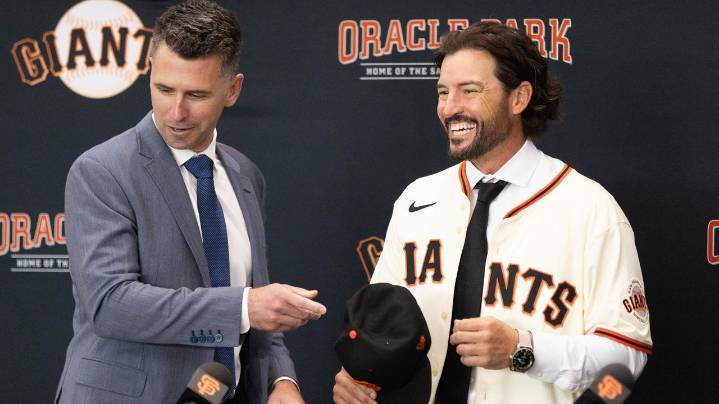 Tony Vitello takes daunting step from college ranks to MLB dugout as Giants manager