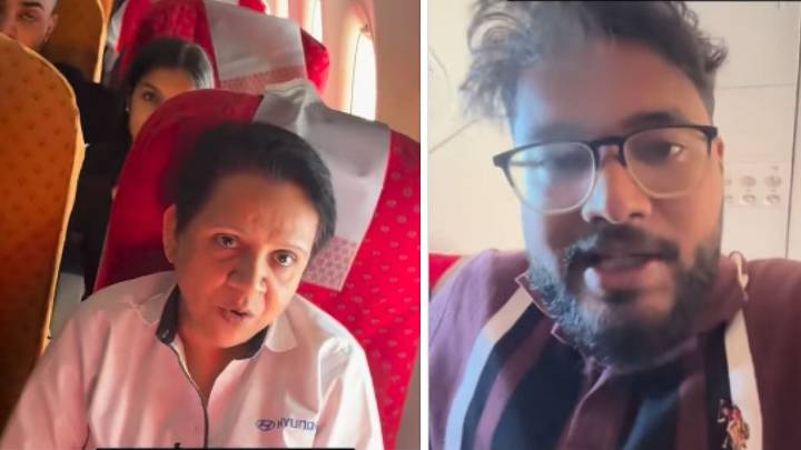 “Get Down in Mumbai, I Will Show You What Badtameezi Is”: Woman Threatens YouTuber for Not Speaking Marathi on Air India Flight