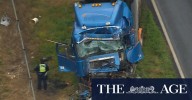 Truck driver pleads guilty over Victoria school bus crash