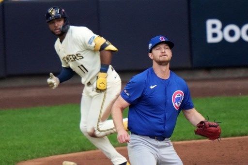 Fast start propels Brewers to 9-3 victory over Cubs in NLDS opener